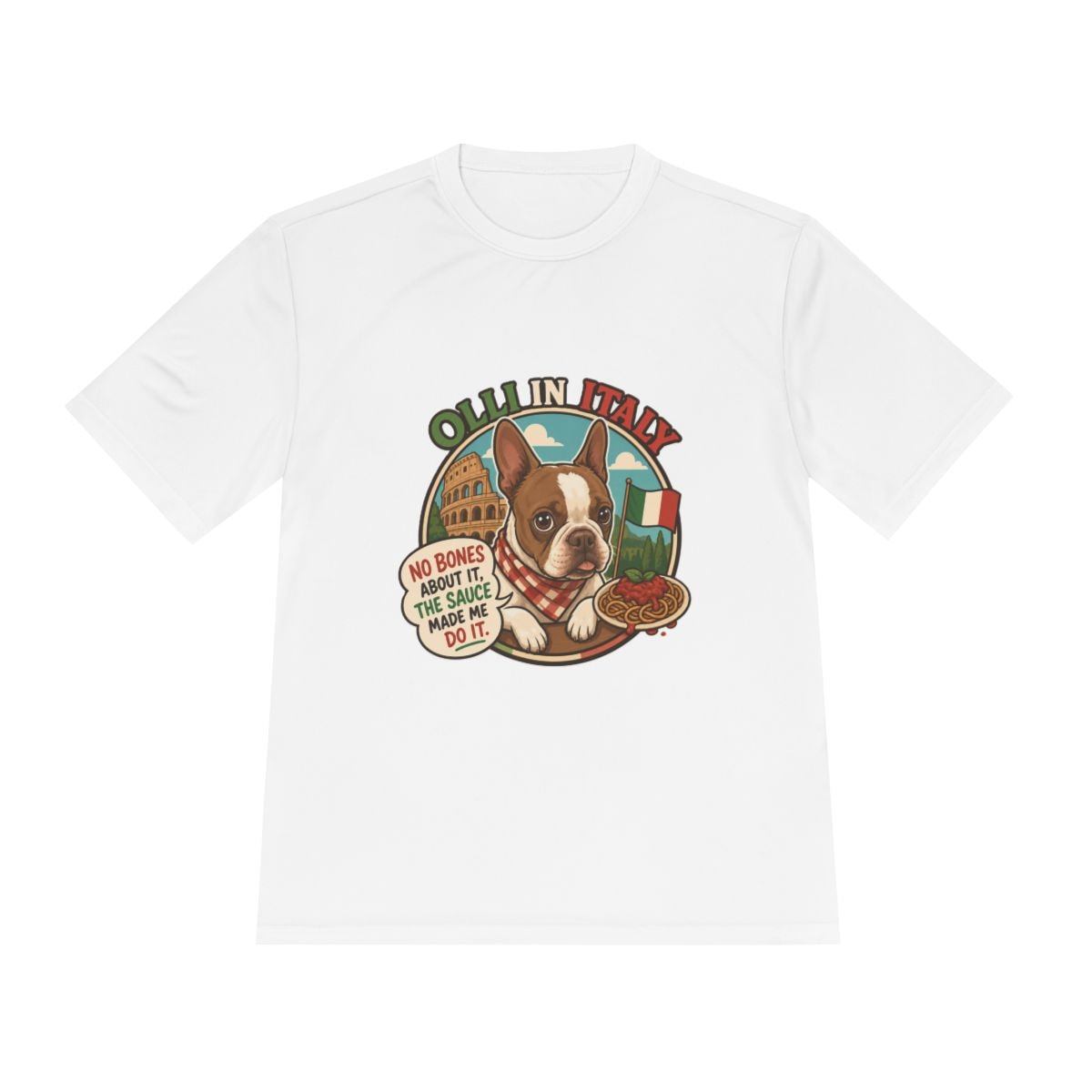 Olli Boston Terrier Italian Tee